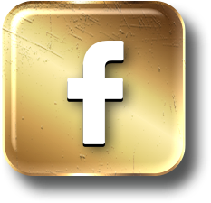 Gold Facebook icon