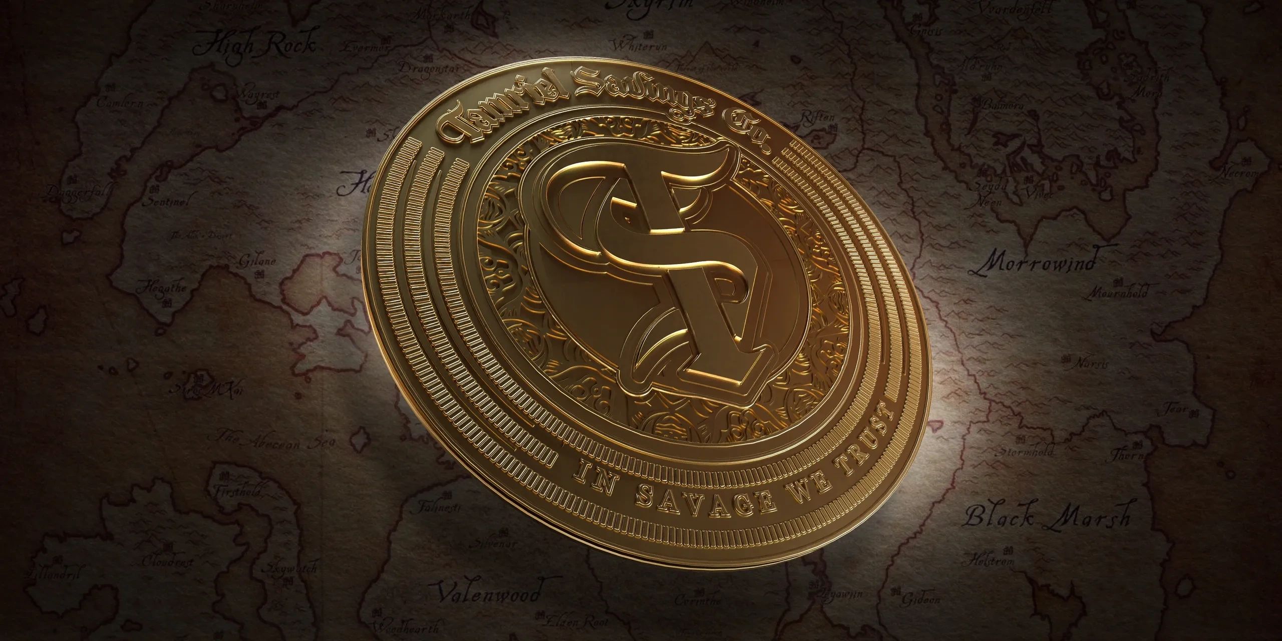 Tamriel Savings Co. emblem artwork