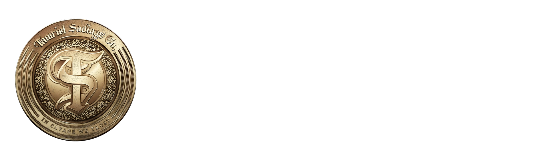 Tamriel Savings Co. text logo